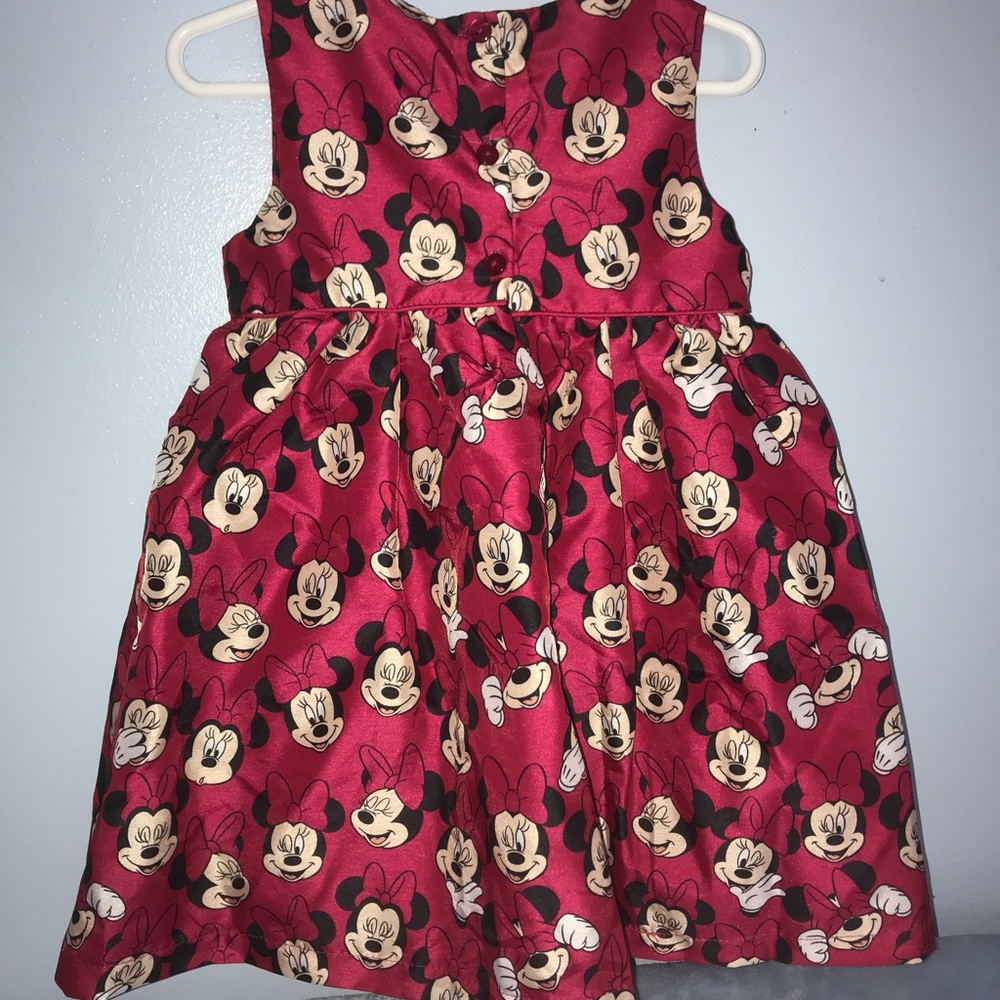 Red Minnie Mouse fancy dress size 3t